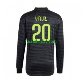 Fußballtrikots Real Madrid Vinicius Junior 20 Ausweich Trikotsatz 2022-2023 Langarm
